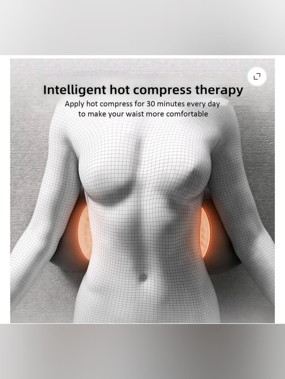 Back Spinal Decompression, 2026 Upgraded 3-in-1 Vibrating Massage Heating Lumbar - Picture 4 of 7